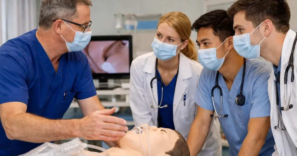 intubation training time