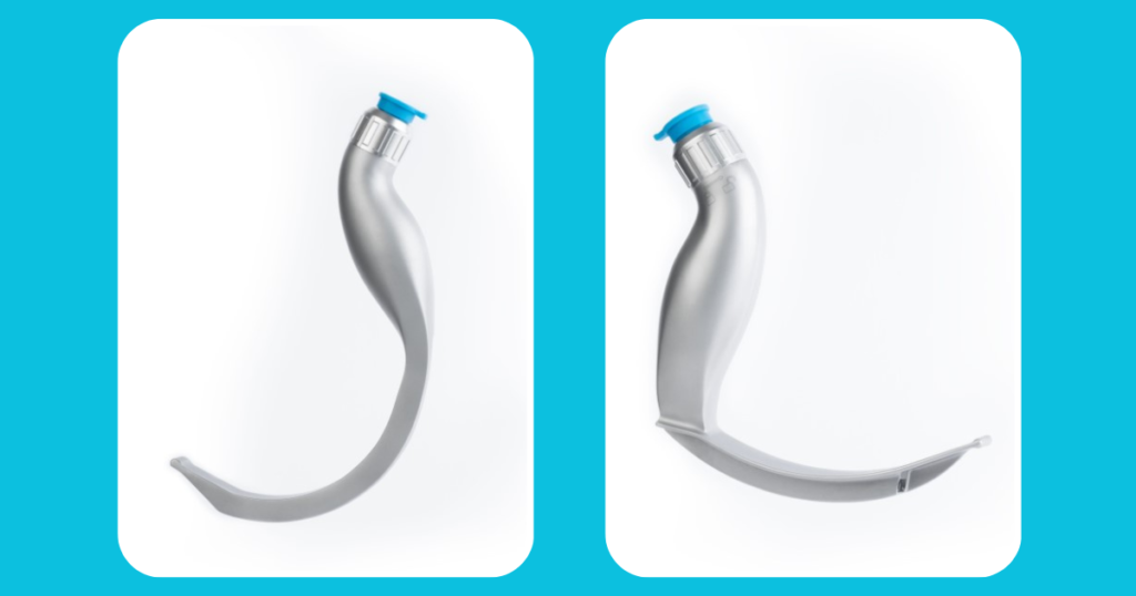 hyperangulated vs macintosh laryngoscope blade