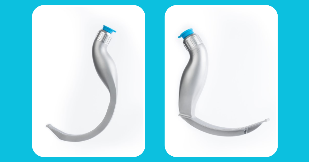 hyperangulated vs macintosh laryngoscope blade
